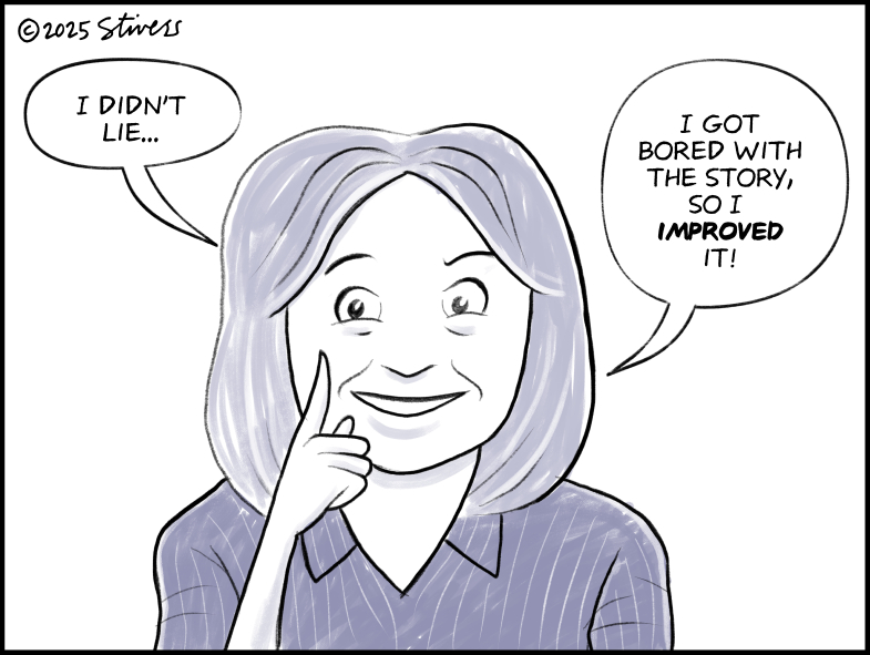 I improved the story